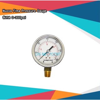 เกจวัดแรงดันแก๊ส LPG Pressure Gauge สเกล 0-300psi