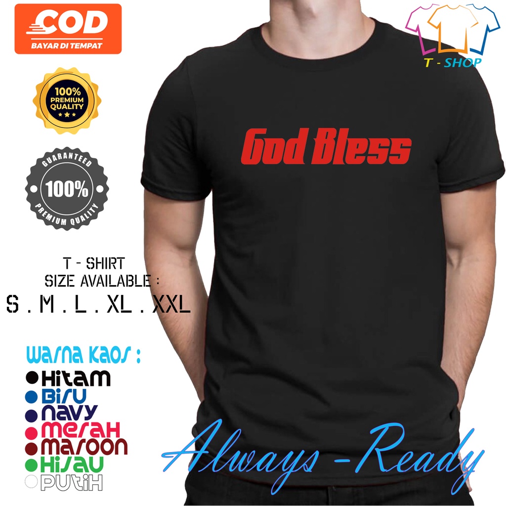เสื้อยืด Cool God Bless Music Distro