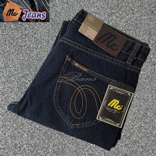 Mc Jeans กางเกงยีนส์ขากระบอกใหญ่ สี Midnight สินค้าล้างสต๊อก