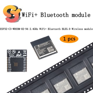 [พร้อมส่ง] โมดูลไร้สาย ESP32-C3-WROOM-02-N4 2.4 GHz WiFi และบลูทูธ BLE5.0 1 ชิ้น