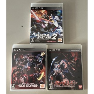 แผ่นเกมแท้💯PS3 Gundam โซนญี่ปุ่น [JP//Zone 2]สภาพแผ่นเกมดี ราคาถูกที่สุด!!!