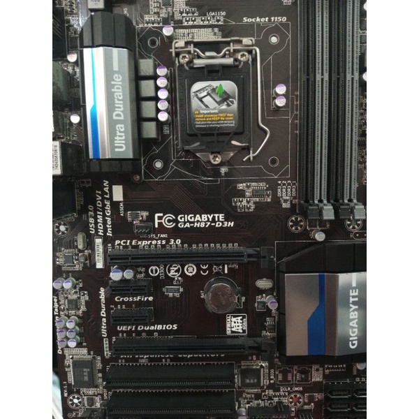 GIGABYTE H87-D3H Socket 1150 Mainboard 1150 รองรับ Intel Gen4