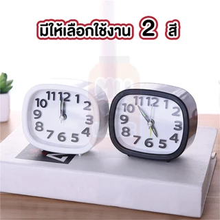 MUSI.HOME【ราคาถูก】นาฬิกาปลุกตั้งโต๊ะ สไตลล์มินิมอล วินเทจ คุมโทน E81