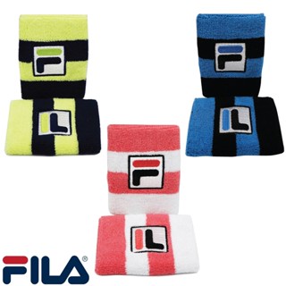 Fila Collection ฟิล่า ผ้ารัดข้อมือ อุปกรณ์สำหรับเล่นกีฬา Wristband Beach WBV2207F23TN026 (390)