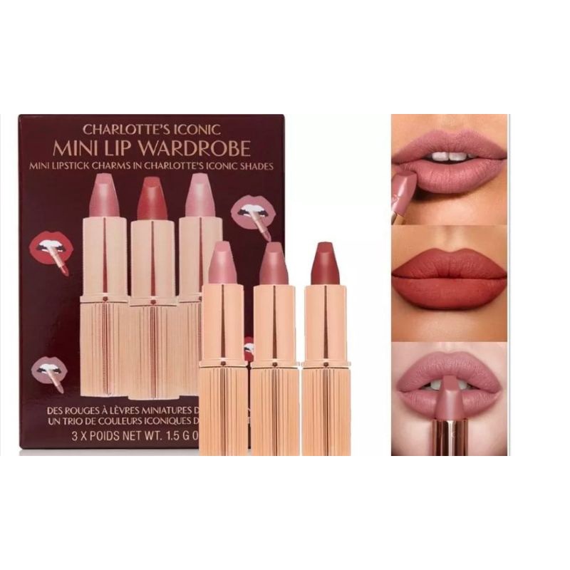 Charlotte​'s Iconic​ Mini Lip Wardrobe
