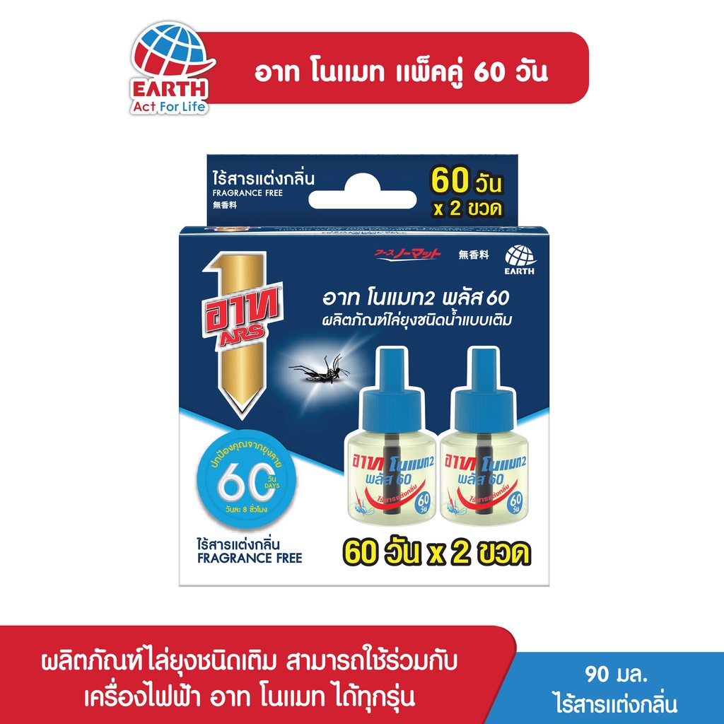 รีวิวป้ายยา! อาท โนแมท พลัส 60 รีฟิล: หมดปัญหายุงกัดแบบถาวร 🦟✨