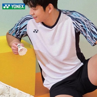 Yonex เสื้อแบดมินตัน แขนสั้น แห้งเร็ว 6107