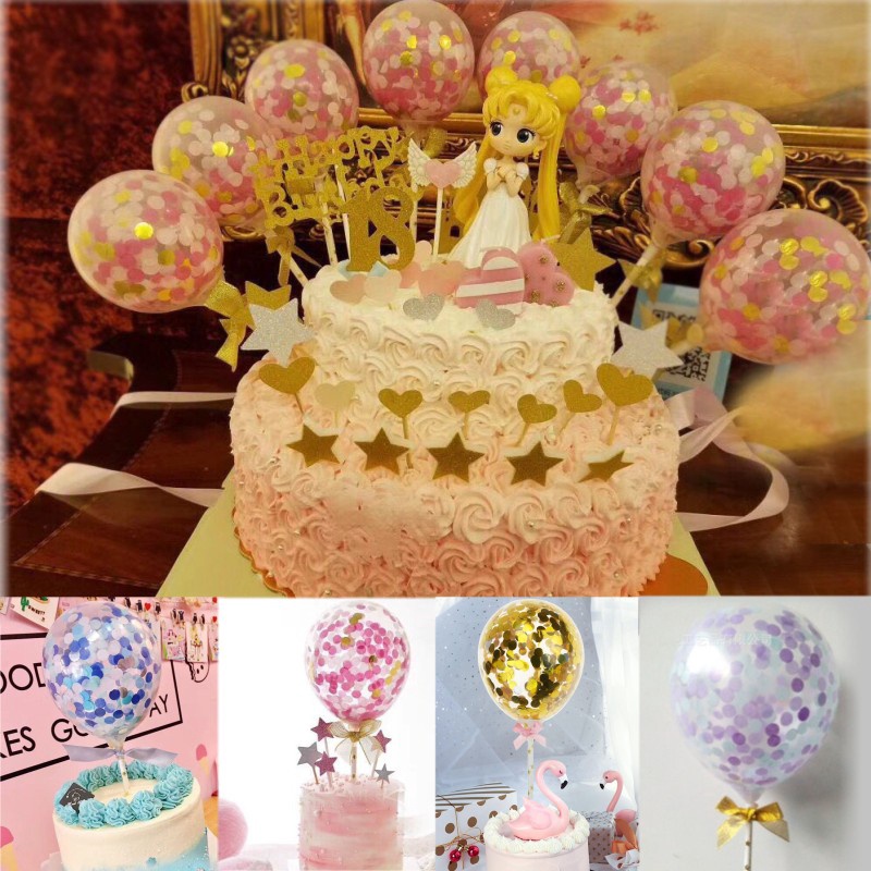 อุปกรณ์ตกแต่ง สำหรับแต่งเค้ก CAKE ลูกโป่ง ป้ายปักเค้กลูกโป่ง - รูปที่ 2