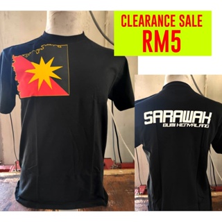 [COD] {พร้อมส่ง เสื้อยืดแขนสั้น ลาย Sarawak พลัสไซซ์ ของขวัญวันเกิด สําหรับผู้ชาย XS-6XL}S-5XL