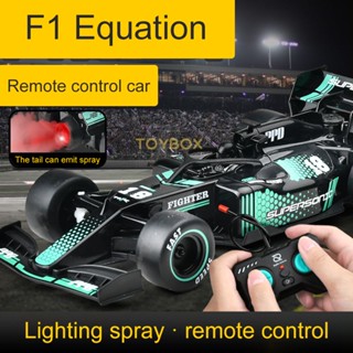 F1 โมเดลรถแข่งบังคับวิทยุ ควบคุมระยะไกล ชาร์จ USB ของเล่นสําหรับเด็ก