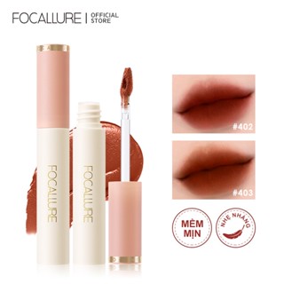 Focallure ลิปสติกลิขวิด เนื้อแมตต์ กำมะหยี่ ติดทนนาน(เครื่องสำอาง, lipstick, ลิปสติก, ลิป, ลิปลอรี)