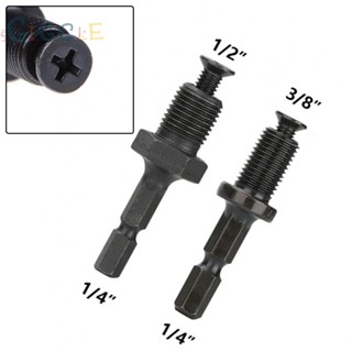 ⭐ Fast delivery ⭐Drilling Bit Accessory Drill Chuck Adapter Hex Shank To 3/8 1/2 Inch Male Thread