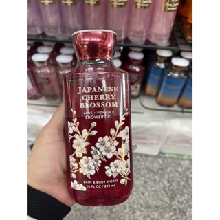 Bath &amp; Body Works Japanese Cherry Blossom Shower Gel 295ml. ของแท้