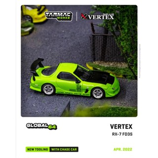 Tarmac Works 1/64 GLOBAL64 Vertex RX-7 FD3S