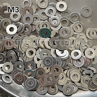 แหวนอีแปะ สแตนเลส (เกรด304) (Stainless Steel Washer) ทนทาน ไม่เป็นสนิม (ปลีก-ส่ง)