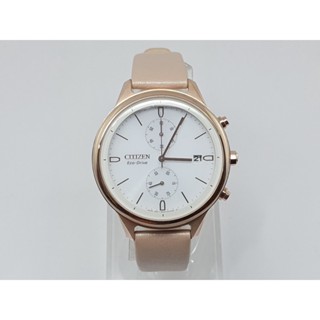 นาฬิกา CITIZEN WOMENS FB2003-05A ECO DRIVE CHRONOGRAPH (สภาพใหม่) ไม่มีรอย