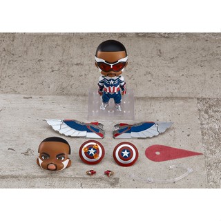 (พร้อมส่ง) Nendoroid 1618-DX Captain America (Sam Wilson) DX