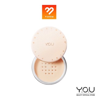 Y.O.U Noutriwear + Airy Fit Loose Powder 15g. แป้งฝุ่น สูตรบางเบา เครื่องสำอางติดทนนาน