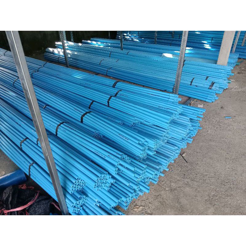 ท่อPVC ขนาด3/4" 6หุน 8.5 ปลายบาน (ราคาต่อ 1 เส้น 4 เมตร) ท่อพีวีซี **ทางร้านตัดแบ่งเป็น 4 ท่อนในการจ