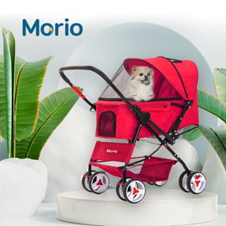 รถเข็นสัตว์เลี้ยง Morio รุ่น LC112 รับน้ำหนักได้มากถึง 25 กก.