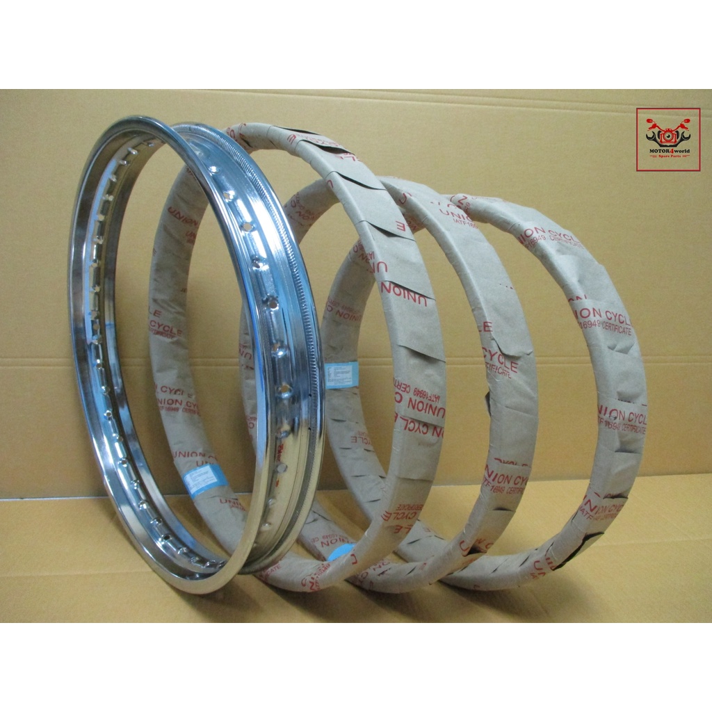 STEEL WHEEL RIM size 1.85x18 (DOT36) / 2.15x18 (DOT36) Fit For MOTORCYCLE  // วงล้อเหล็ก ขอบ18 (36รู