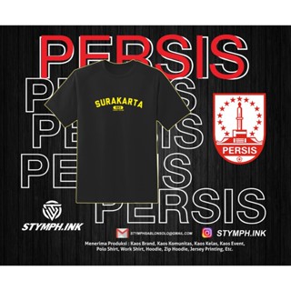 เสื้อยืดผ้าฝ้ายพรีเมี่ยม เสื้อยืด พิมพ์ลาย Solo PERSIS PASOEPATI SURAKARTA