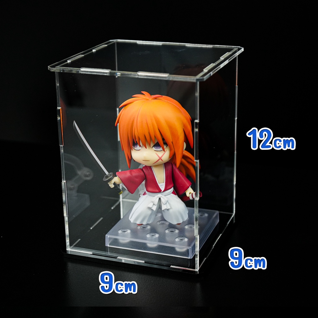 กล่องใส่ Nendoroid ด๋อย กล่องใส่โมเดล กล่องอะคริลิค ประกอบเองได้ ตู้โชว์โมเดล กันฝุ่น ซ้อนกันได้ - รูปที่ 3
