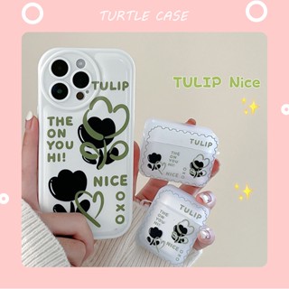 [พร้อมส่ง] เคสป้องกันหูฟัง ทรงสี่เหลี่ยม สไตล์เกาหลี ญี่ปุ่น สําหรับ Apple iPhone 14 13 12 11 PROMAX XS XR XSMAX SE2020 6 7 8PLUS MINI 2 3