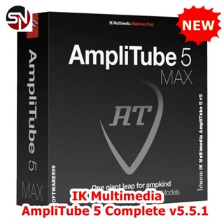 IK Multimedia AmpliTube 5 Complete v5.5.1 (x64) โปรแกรม และ ปลั๊กอิน VST สำหรับ จำลองแอมป์กีต้าร์