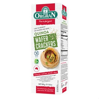 Quinoa Wafer Crackers Orgran 100 G.