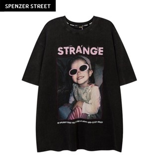 Spenzer.street | 🖤 Kirin kid เสื้อโอเวอร์ไซส์ เสื้อผ้าสตรีท เสื้ออปป้า เกาหลี เสื้อy2k ทราวิส 2pac ฮิต 2022  มาใหม่