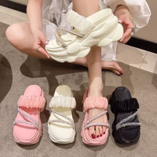 พร้อมส่ง!! รองเท้าส้นตึก ส้นตึก สูง7cm Size35-39