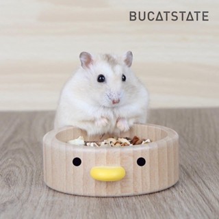 [Bucatstate] ถ้วยอาหารหนูแฮมสเตอร์ ถ้วยไม้น้องเป็ด