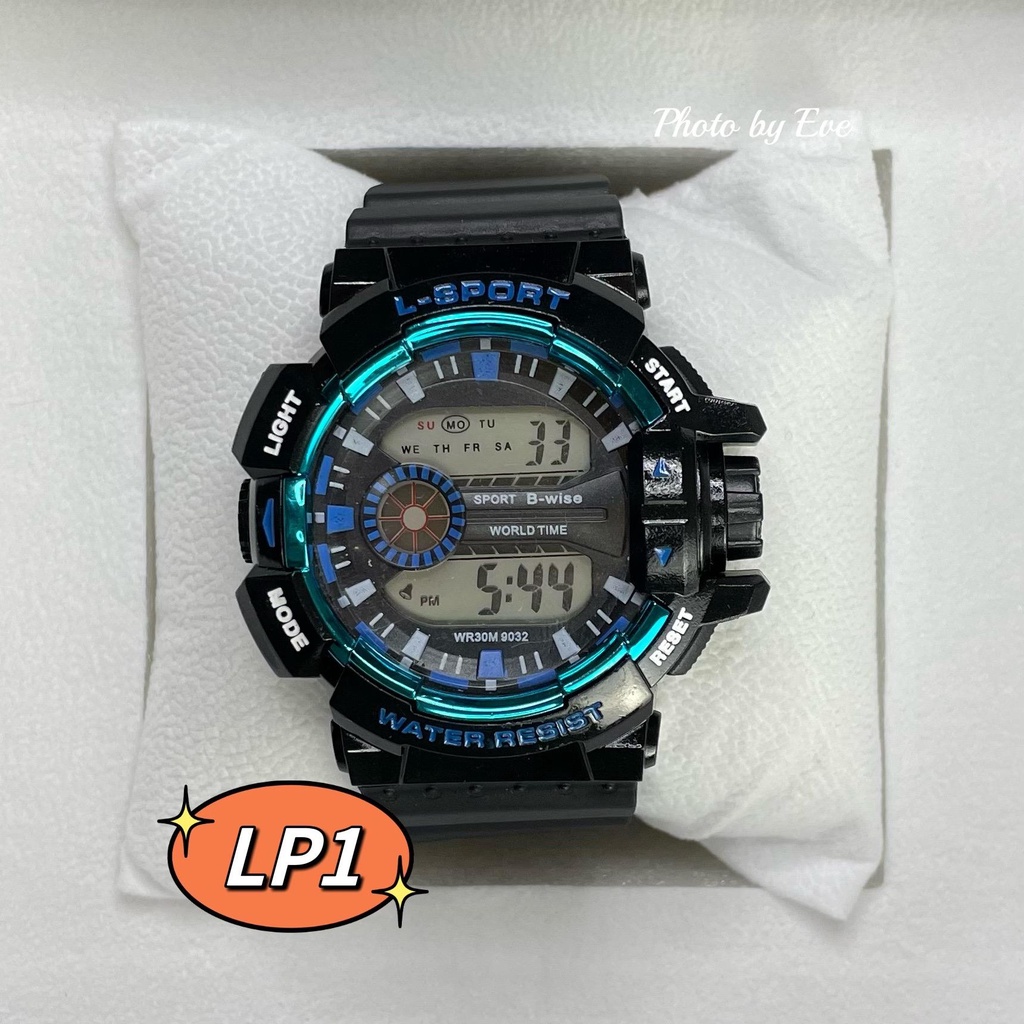 L-SPORT หน้าปัดกลม ดิจิตอล หล่อมาก กดสั่งได้เลย มี3สี LP