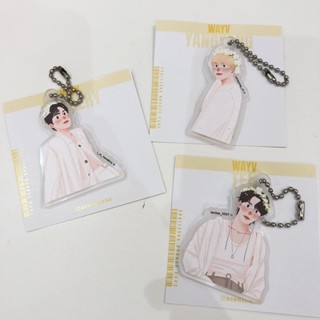 acrylic keychain nct wayv ssgt 2023 พวงกุญแจ ten yangyang hendery winwin kun เตนล์ หยางหยาง เฮนเดอรี่ by mommyjiminn