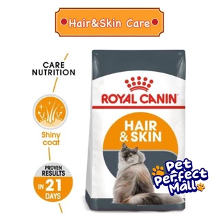 Royal Canin Hair & Skin Care 10kg โรยัลคานิน อาหารแมว สูตรบำรุงเส้นขนและผิวหนัง ถุงขนาด 10 กิโลกรัม