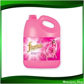 น้ำยาปรับผ้านุ่ม สูตรมาตรฐาน สวีทฟลอรัล สีชมพู ขนาด Fabric Softener Standard Formula Sweet Floral Pink Size 3500 มล. ไฟน