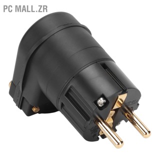 BPc Mall.Zr ปลั๊กไฟ Ac 90 องศา ทองแดงบริสุทธิ์ ชุบทอง 24K Eu 100 Xe2 X80 X91250V