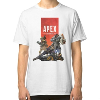 [COD] {พร้อมส่ง เสื้อยืดผ้าฝ้าย 100% พิมพ์ลาย Apex Legends Merch โอเวอร์ไซซ์ ไซซ์ XS-6XL สําหรับผู้ชาย ของขวัญคริสต