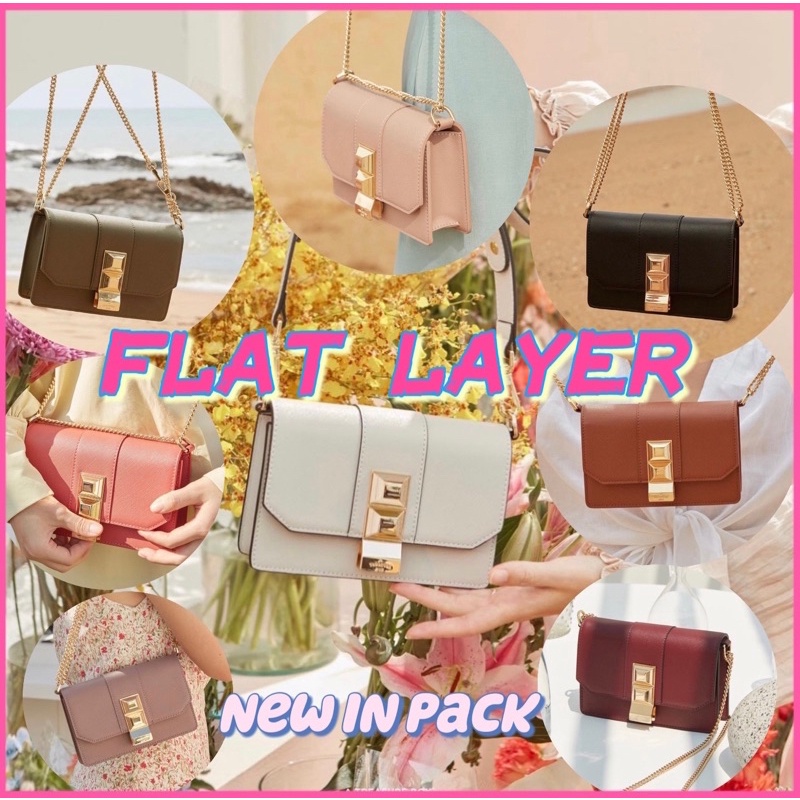 (📣โค้ดลด 900฿ ทักแชท)  💘  พร้อมส่ง✨‼️ รุ่น Flat layer ✨ New in pack 🌷 Atreasurebox