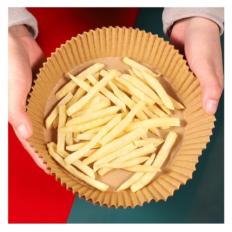 kingshopping  XYZ2550 (ร้านไทย) แผ่นรอง หม้อทอดไร้น้ำมันหรือเตาอบ แบบใช้แล้วทิ้ง (ทำอาหาร-ห้องครัว) - รูปที่ 4