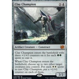 Clay Champion การ์ด Magic The Gathering ของแท้ จากชุด The Brothers War