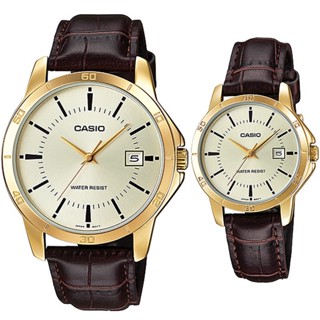 🎁CASIO STANDARD M/LTP-V004GL-9A ของแท้ 100% พร้อมส่ง ประกัน 1 ปี