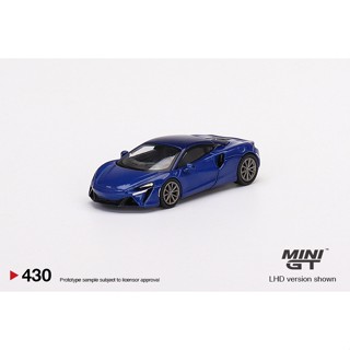 Mini GT No. 430 McLaren Artura Volcano Blue