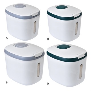 Kitchen Container Moistureproof Sealed Jar with Lid Rice Bucket Food Storage Dispenser Pantry Kitchen Organizer