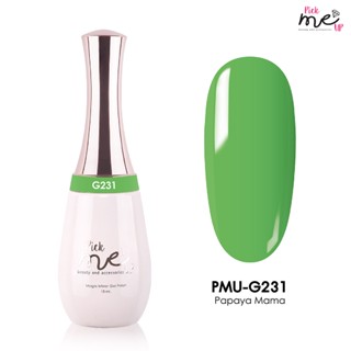 สีเจลทาเล็บ Pick Me Up G231 Papaya Mama 15ml.