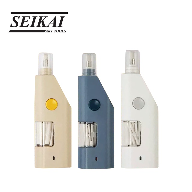SEIKAI ยางลบไฟฟ้า USB ยางลบแบตเตอรี่  ลบสะอาด ยางลบดินสอ (Electric Eraser) 1 ชิ้น