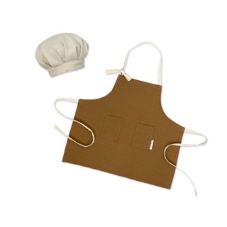 K.BLANC – Kids basic apron &amp; hat set