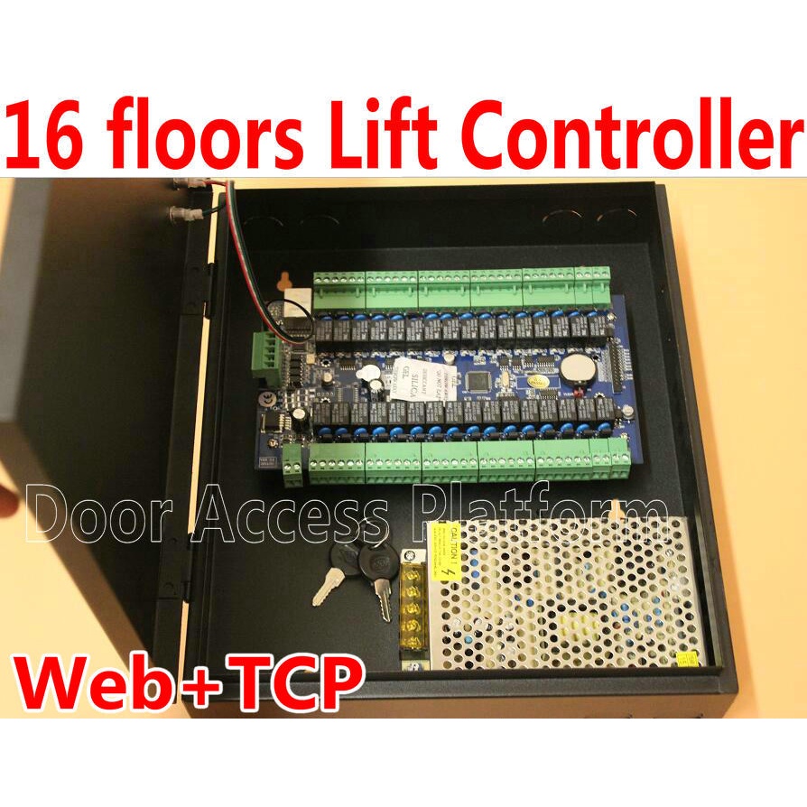 16 floors building Web TCP/IP Network Lift Controller Panel Lift Controller,Elevator PCB with TCP/IP