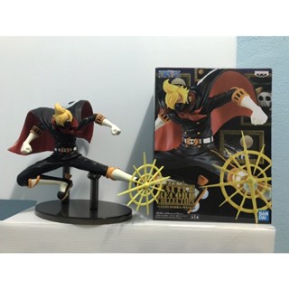 แมวทอง โมเดลวันพีช ซันจิ หน้ากากโซบะ One piece Battle Record Collection Sanji Osoba Mask Banpresto มือสอง มีกล่อง